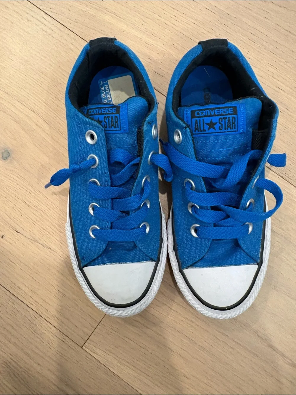 Converse Kids Low-Top Sneakers in Blue